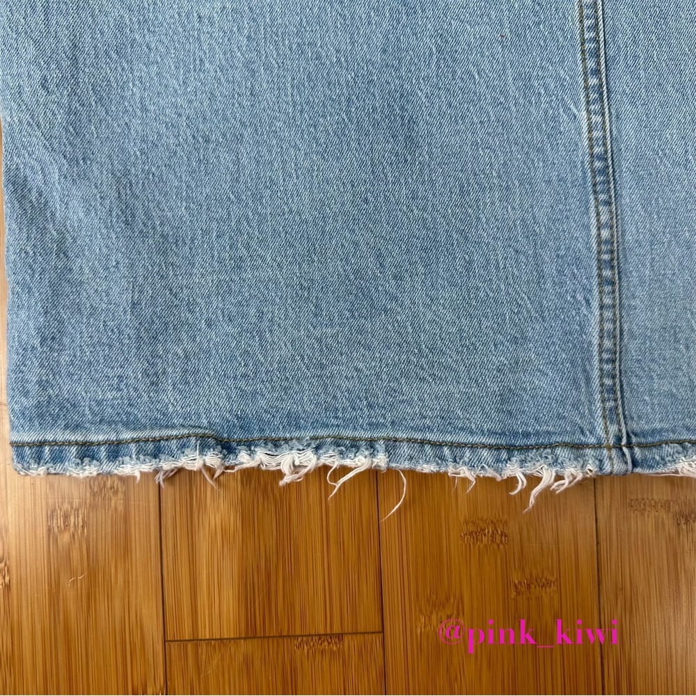 Universal Thread High Rise Denim Midi Skirt - Picture 11 of 15